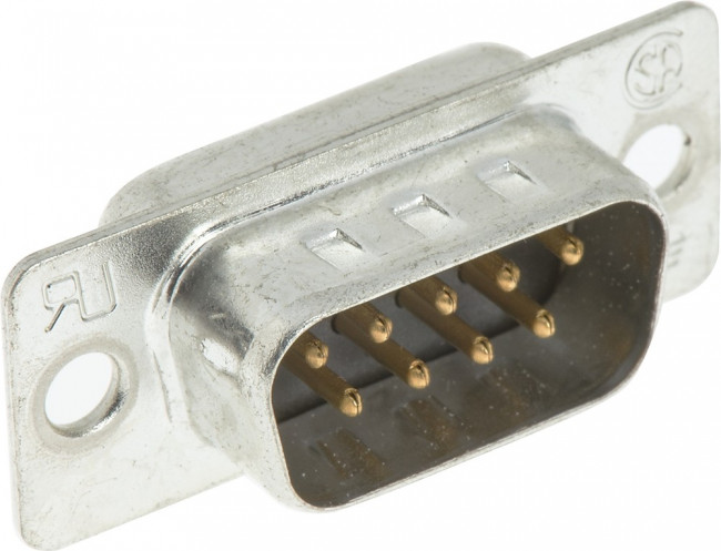 5-747904-5, Разъем D Sub, DB9, Standard, Штекер, Серия AMPLIMITE HD-20, 9 контакт(-ов), DE, Solder Cup