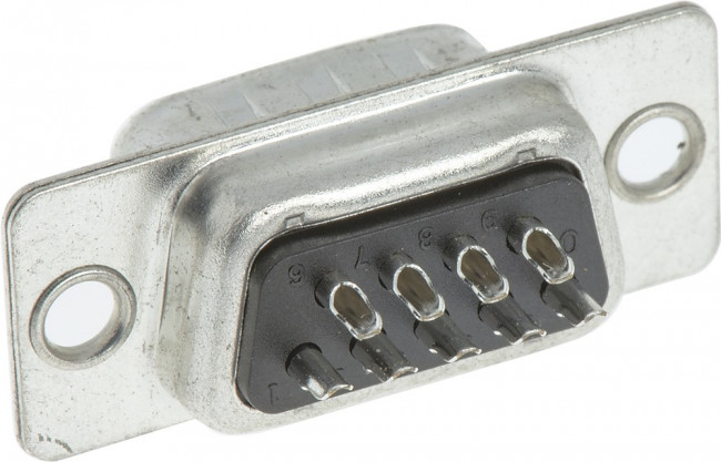 5-747904-5, Разъем D Sub, DB9, Standard, Штекер, Серия AMPLIMITE HD-20, 9 контакт(-ов), DE, Solder Cup