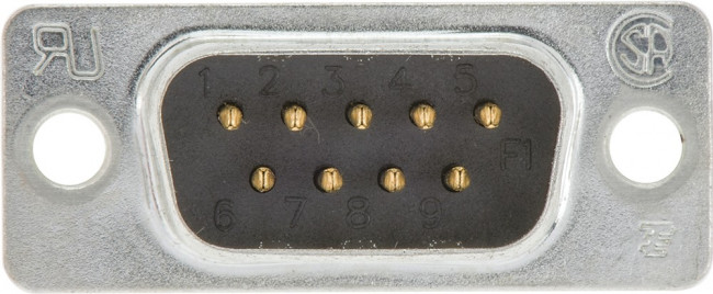 5-747904-5, Разъем D Sub, DB9, Standard, Штекер, Серия AMPLIMITE HD-20, 9 контакт(-ов), DE, Solder Cup