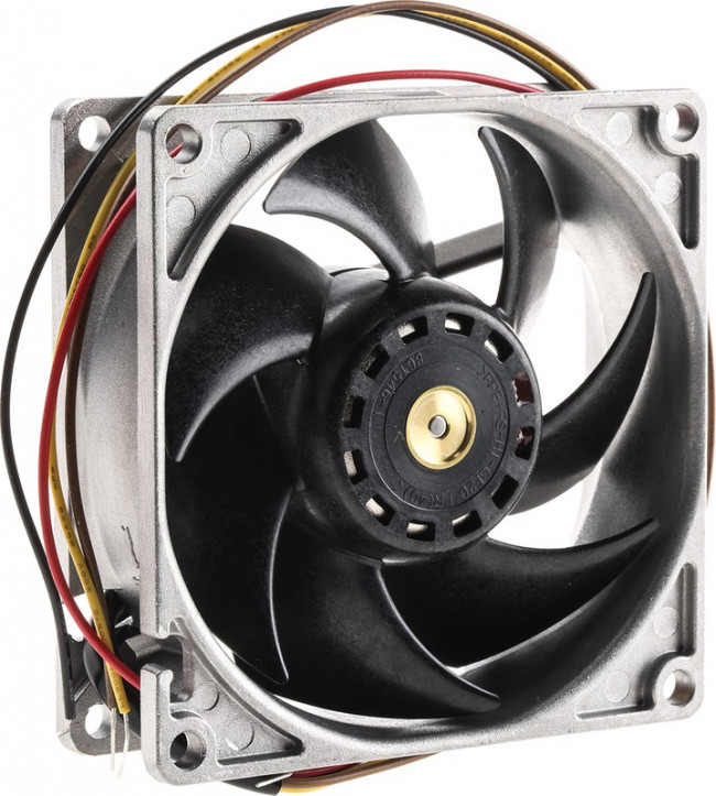 9LG0824P4G001, San Ace 9LG Series Axial Fan, 24 V dc, DC Operation, 92m³/h, 3.36W, 140mA Max, 80 x 80 x 25mm