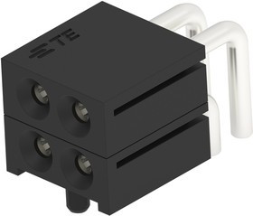 2379348-1, Прямоугольный разъем питания, Backplane, 4 контакт(-ов), ICCON Slim Series