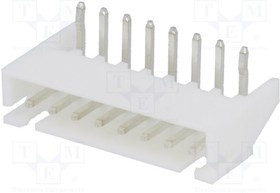 NX2500-08SMR, Провод-плата, гнездо, "папа", A2501, 2,5мм, PIN: 8, THT, 250В, 3А