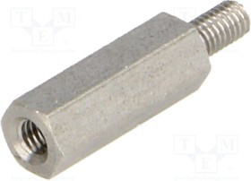 TFM-M3X15/DR244, Дистанцирующая стойка с резьбой, 15мм, Внутр.резьба: M3