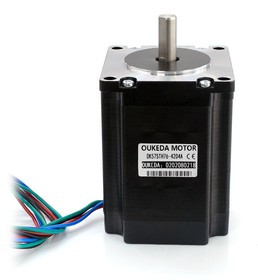 Двигатель шаговый NEMA 23 OK57STH76-4204A 1.8° 4.2A Двигатель шаговый NEMA 23 OK57STH76-4204A 1.8° 4.2A
