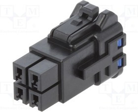DF63W-3S-3.96C, Разъе провод-провод "мама" DF63W 3,96мм PIN 3 без контактов DF63W-3S-3.96C, Разъе провод-провод "мама" DF63W 3,96мм PIN 3 без контактов