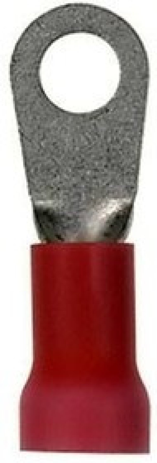 PV8-10RX-TY, TERMINAL, RING TONGUE, #10, 8AWG, RED