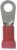 PV8-10RX-TY, TERMINAL, RING TONGUE, #10, 8AWG, RED