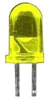 WP710A10YD5V, Standard LEDs - Through Hole Yel 15mcd 588nm 40 deg 5V resistor