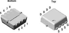 FDMC86240, Силовой МОП-транзистор, N Channel, 150 В, 16 А, 0.0447 Ом, MLP, Surface Mount