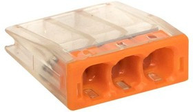 Клемма строительно-монтажная СМК 2273-243 3-проводная 0.5-2.5кв.мм с пастой (уп.100шт) PROxima EKF plc-smk-2273-243 Клемма строительно-монтажная СМК 2273-243 3-проводная 0.5-2.5кв.мм с пастой (уп.100шт) PROxima EKF plc-smk-2273-243