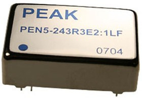 PEN5-243R3E2:1LF, DC/DC,5W,Вх:18-36V,Вых:3. 3V/1200mA, 1500VDC,DIP24,Ind