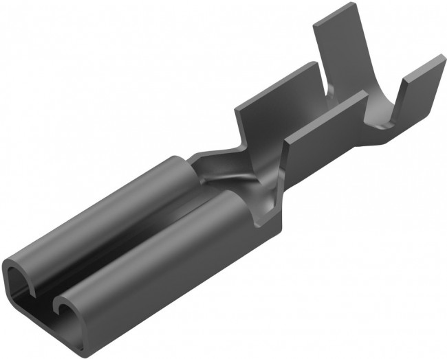 160626-2, Quick Disconnect Terminal 17-20AWG Brass RCP 14.5mm Tin Bag