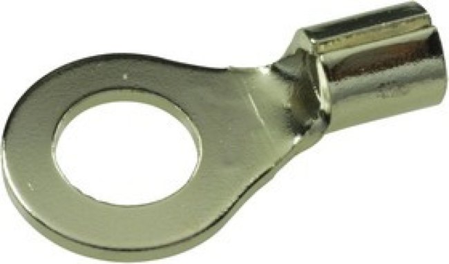 19056-0037, Клемма с кольцевым наконечником, M3.5, #6, 18 AWG, 1.5 мм², VersaKrimp 19056