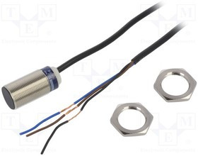 XS518B1PAL2, Датчик, 39mm Flush Mount Mount, Inductive Sensor PNP-NO Output, 5 mm Detection, IP69K