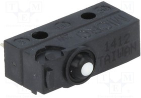 ZW50F15AD1, Микропереключатель SNAP ACTION; без рычага; SPDT; 5A/250ВAC