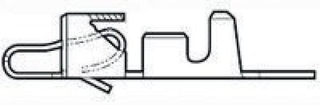 640706-2, Headers &amp; Wire Housings CRIMP CONTACT 18-24G