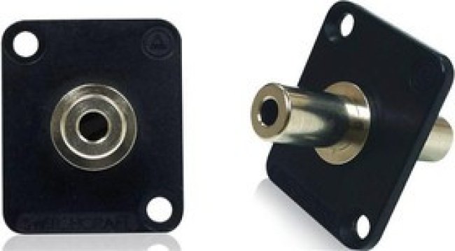 EH35MM2PKG, Phone Connectors 3.5MM FEED-THRU NCKL,4.40 SCREWS EH35MM2PKG, Phone Connectors 3.5MM FEED-THRU NCKL,4.40 SCREWS