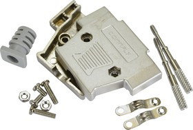 DS1047-25, Корпус к разъему 25 pin D-SUB металл (длинный винт) DS1047-25, Корпус к разъему 25 pin D-SUB металл (длинный винт)