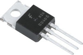 BU406TU, Транзистор NPN 400В 7А 60Вт 10МГц [TO-220]
