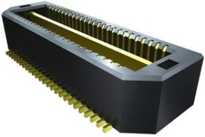 QTS-025-01-L-D-A-K-TR, QTS Series Horizontal Surface Mount PCB Header, 50 Contact(s), 0.64mm Pitch, 2 Row(s), Shrouded