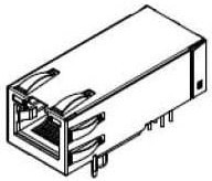 85793-1006, Modular Connectors / Ethernet Connectors 8/8 RA Magnetic Jack Green/Yellow LED 85793-1006, Modular Connectors / Ethernet Connectors 8/8 RA Magnetic Jack Green/Yellow LED