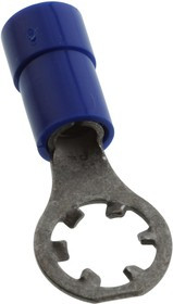 19075-0017, Клемма с кольцевым наконечником, M5, #10, 14 AWG, 2.6 мм², InsulKrimp 19075, Синий