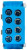 Клемма распределительная КСР с двойным винтом 2х25/2х16 син. PROxima EKF ksr-2.25-2.16-blue