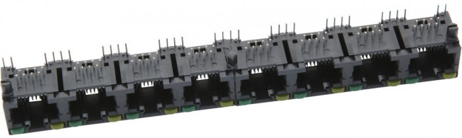 RJHSE-5081-08, Modular Connectors / Ethernet Connectors CAT 5 MODULAR JACK HIGH TEMP RJHSE-5081-08, Modular Connectors / Ethernet Connectors CAT 5 MODULAR JACK HIGH TEMP