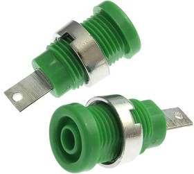 Z013 4mm panel jack GREEN