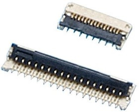 046844725002846+, FFC & FPC Connectors 0.3mm Pitch 25pos RA Flip Lock ZIF Au 046844725002846+, FFC & FPC Connectors 0.3mm Pitch 25pos RA Flip Lock ZIF Au