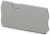 Крышка концевая D-ST 2,5-TWIN /2,2mm, для пружинных клемм ST 2,5-TWIN, серая