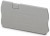 Крышка концевая D-ST 2,5-TWIN /2,2mm, для пружинных клемм ST 2,5-TWIN, серая