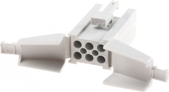 SMS6PDH3, Headers &amp; Wire Housings 6P Cable Plug Sz 16 Strain Relief Hood