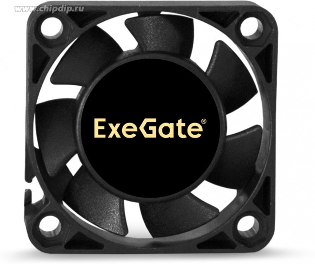 EX283364RUS, Вентилятор 12В DC ExeGate ExtraSilent ES04010S3P (40x40x10 мм, Sleeve bearing (подшипник скольжения), 3pin, 4000RPM, 19dBA) EX283364RUS, Вентилятор 12В DC ExeGate ExtraSilent ES04010S3P (40x40x10 мм, Sleeve bearing (подшипник скольжения), 3pin, 4000RPM, 19dBA)