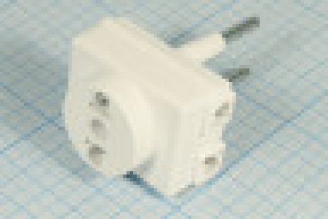 Разъем питания AC переходник вилка-розетка x3, 220 B, 10 A