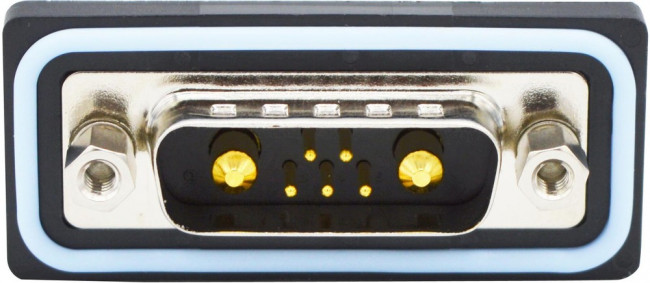 CDFR7W2113L411, CDFR 7 Way PCB D-sub Connector Plug, 2.77mm Pitch, with 4-40 Screw Locks CDFR7W2113L411, CDFR 7 Way PCB D-sub Connector Plug, 2.77mm Pitch, with 4-40 Screw Locks