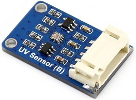 UV Sensor (B), Ультрафиолетового датчика, выводит значение УФ-индекса через интерфейс I2C