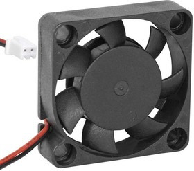 RQD 3006MS 12VDC, Вентилятор осевой постоянного тока RQD 3006MS, 30х30х7 мм, 9000 об./мин., 26.1 дБ, 12 В, 0.10 А, 1,2 Вт, корпус/крыльчат