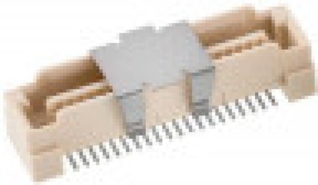 658855603040, WR-BTB Series Vertical PCB Header, 40 Contact(s), 0.8mm Pitch, 1 Row(s)