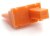 AWM-6P, Connector Accessories Wedge Lock Straight Thermoplastic Orange