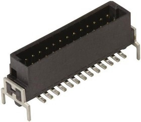 15120322401000, Conn Shrouded Header (4 Sides) HDR 32 POS 1.27mm Solder ST SMD har-flex® T/R