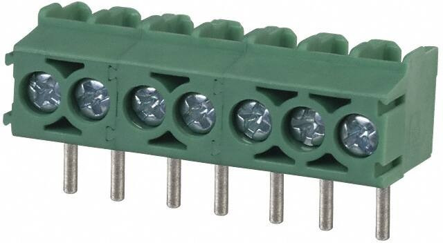 1984811, Fixed Terminal Blocks PT 1.5/7-3.5V 7POS VER 3.5mm SCREW