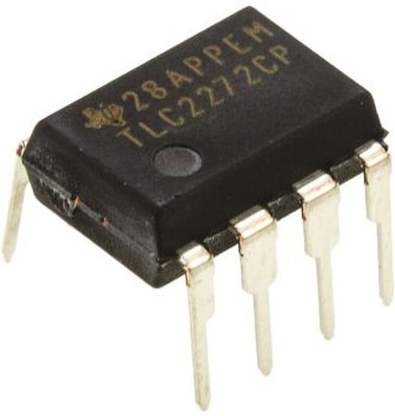 TLC2272CP, Op Amp Dual Low Noise Amplifier R-R O/P ±8V/16V 8-Pin PDIP Tube