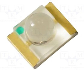 N0G10S57, LED; SMD; 1209; green; 5200?14200mcd; 2.2x2.4x2.5mm; 15°; 2.8?3.7V