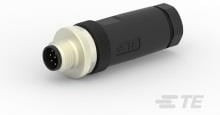 T4111001081-000, Разъем Кабеля, 8-полюсный, M12, штекер, M12, Male, 8 Positions, Винтовой Штырь