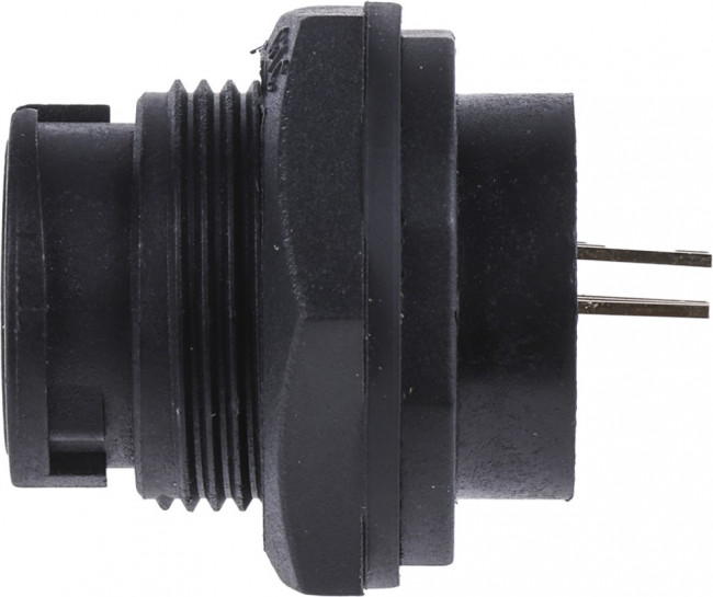 Straight, Panel Mount, Socket Type Micro AB IP67 USB Connector Straight, Panel Mount, Socket Type Micro AB IP67 USB Connector