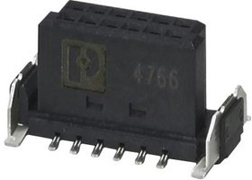 FP 1,27/ 32-FV 6,25, PCB Receptacle, Wire-to-Board, 1.27 мм, 2 ряд(-ов), 32 контакт(-ов), Поверхностный Монтаж