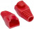 EX292851RUS, Колпачок ExeGate BC45-100-RD изолирующий для коннектора RJ-45, красный (100шт)