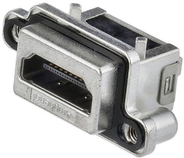 MHDR-A511-M0, HDMI, Displayport & DVI Connectors RUGGED HDMI VERTICAL MHDR-A511-M0, HDMI, Displayport & DVI Connectors RUGGED HDMI VERTICAL