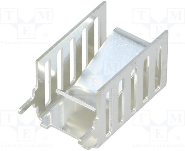 FK261MI220V, (Cu), Радиатор пассивный для корпуса TO-220 вертикальный медный